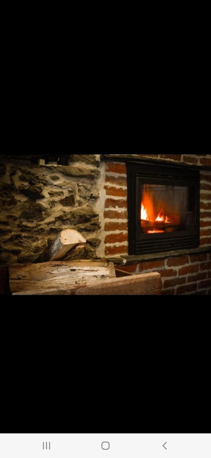 Chalet In Pietra E Legno Con Caminetto Inverso Pinasca Luaran gambar